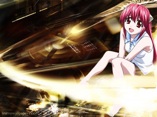 Картинка аниме elfen lied