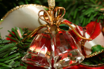 обоя праздничные, колокольчики