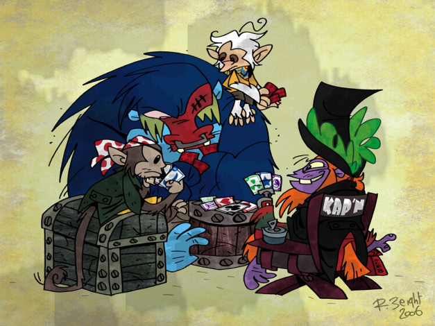 Обои картинки фото рисованные, животные, сказочные, мифические, мышь