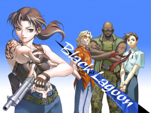 Картинка аниме black lagoon