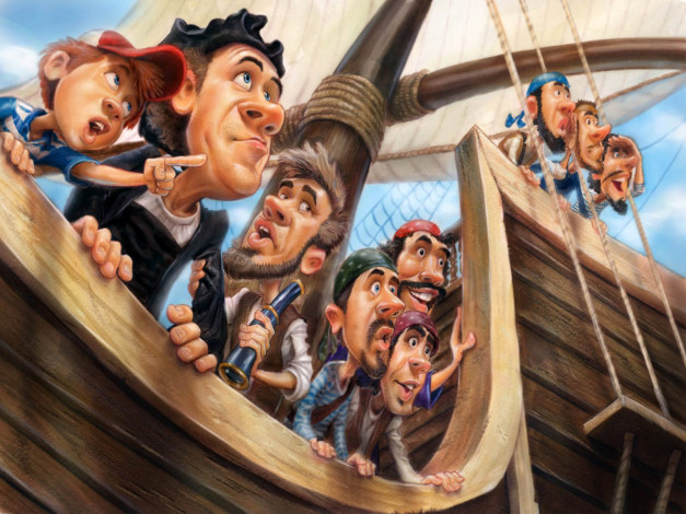 Обои картинки фото авт, gary, locke, рисованные