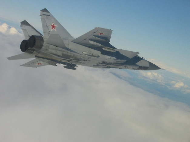 Обои картинки фото миг, 31, авиация, боевые, самолёты