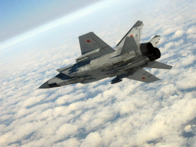 Обои картинки фото миг, 31, авиация, боевые, самолёты