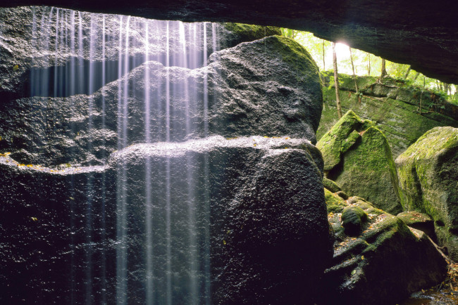 Обои картинки фото природа, водопады