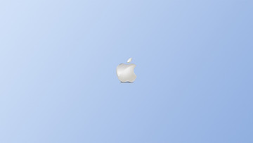 Картинка компьютеры apple яблоко логотип