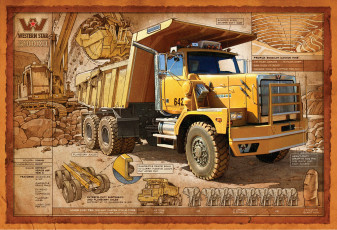 Картинка автомобили western star new