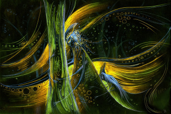 Картинка 3д графика abstract абстракции узор фон