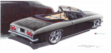 Картинка автомобили рисованные auto