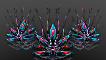 Картинка 3д графика abstract абстракции цвет узор фон