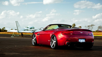 Картинка aston martin v8 vantage автомобили автомобиль стиль мощь скорость