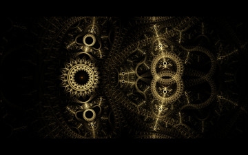 Картинка 3д графика fractal фракталы фон узор