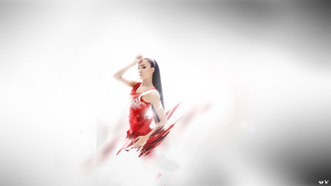 Обои картинки фото -Unsort Креатив, девушки, unsort, креатив, серый, графика