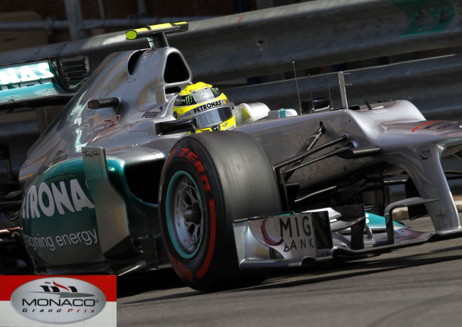 Обои картинки фото gp, monaco, 2012, nico, rosberg, спорт, формула, пилот, болид, чемпионат, 1