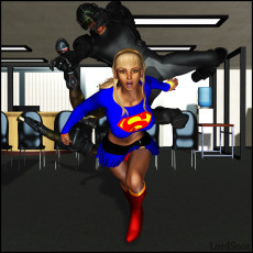 обоя 3д графика, fantasy , фантазия, драка, девушка, lordsnot