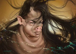 Картинка jacinta+maree фэнтези существа jacinta maree свин волосы