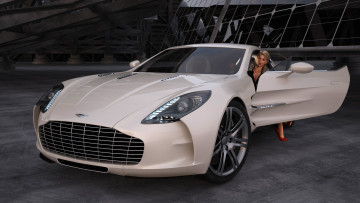 Картинка автомобили 3д scene 04 aston martin c mod