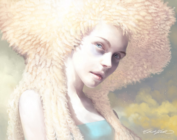 Обои картинки фото jacinta maree, фэнтези, девушки, jacinta, maree, парик