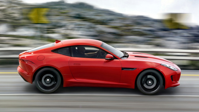 Обои картинки фото jaguar f-type, автомобили, jaguar, land, rover, ltd, легковые, класс-люкс, великобритания