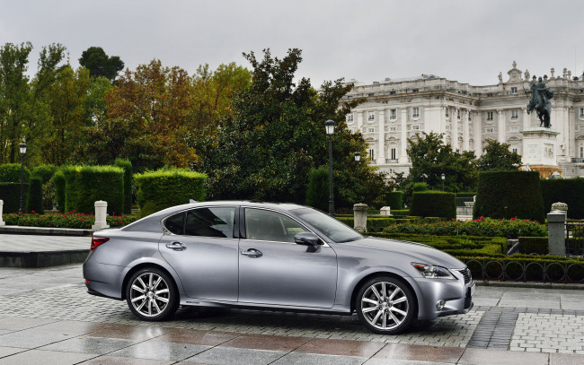 Обои картинки фото lexus gs 300h, автомобили, lexus, класс-премиум, Япония, toyota, motor