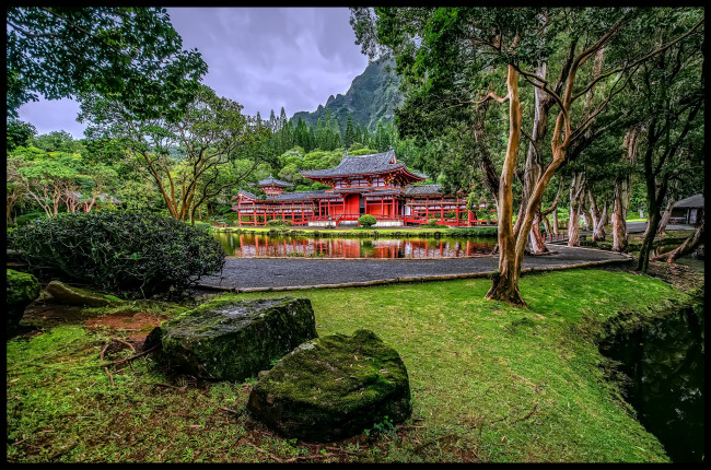 Обои картинки фото города, - буддистские и другие храмы, парк, пагода