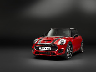 Картинка автомобили mini john cooper works f56 2015г красный