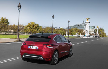 Картинка автомобили citroen 2010г ds4 citroеn красный