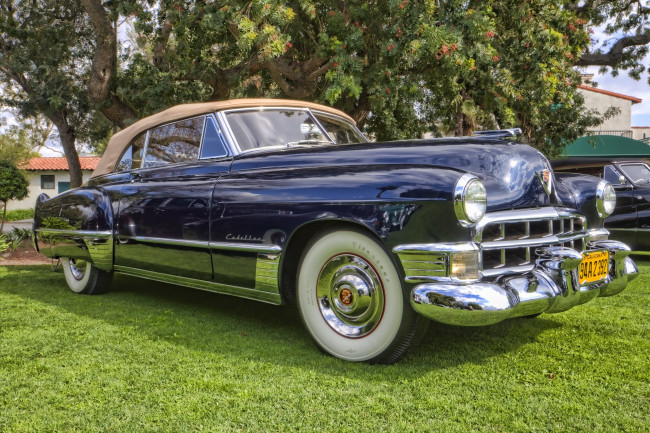 Обои картинки фото 1949 cadillac series 62 convertible, автомобили, выставки и уличные фото, автошоу, выставка