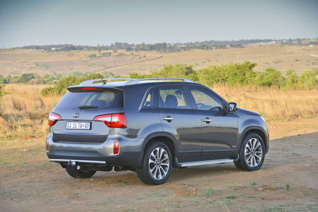 Обои картинки фото автомобили, kia, sorento, adventure, xm, 2014г, темный