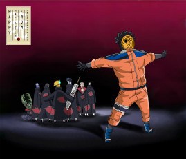 Картинка аниме naruto арт прикол акацки