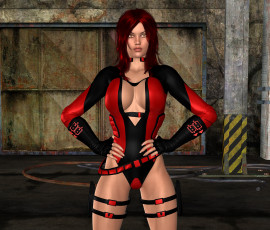 Картинка 3д+графика люди+ people девушка фон взгляд