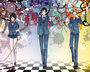 Картинка аниме durarara кида анри микадо