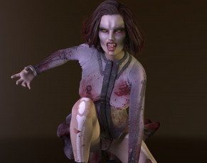 Картинка 3д+графика существа+ creatures вампир