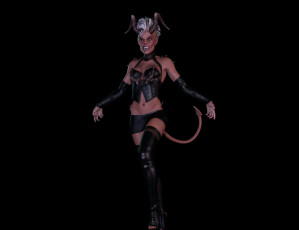 Картинка 3д+графика существа+ creatures кастаника взгляд фон