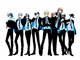 Картинка аниме yowamushi+pedal парни фон группа