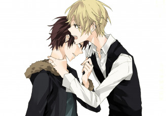 Картинка аниме durarara шизуо хейваджима парни изая орихара