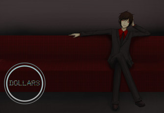 Картинка аниме durarara изая орихара