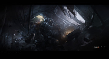 Картинка аниме оружие +техника +технологии девушка корабль арт mivit