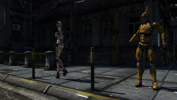 Картинка 3д+графика фантазия+ fantasy андроиды