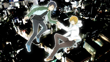 Картинка аниме durarara кида город микадо