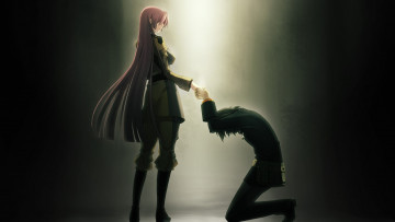 Картинка аниме full+metal+daemon +muramasa парень девушка