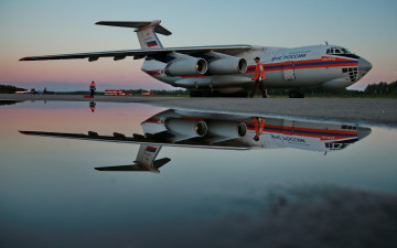 Картинка авиация авиационный+пейзаж креатив мчс