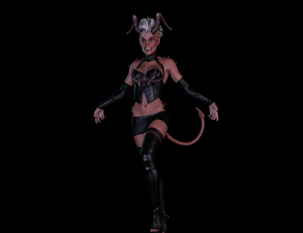 Обои картинки фото 3д графика, существа , creatures, кастаника, взгляд, фон