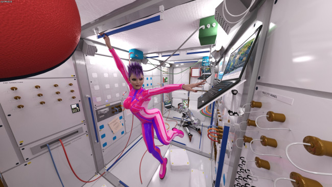 Обои картинки фото 3д графика, фантазия , fantasy, взгляд, девушка, фон