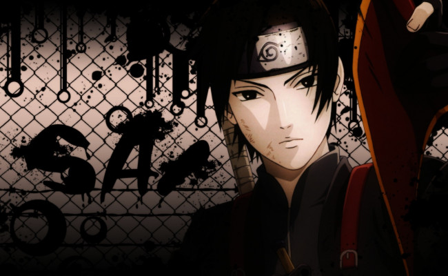 Обои картинки фото аниме, naruto, сай