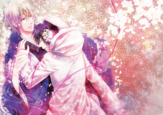 Обои картинки фото аниме, durarara, изая, орихара, шизуо, хейваджима, парни