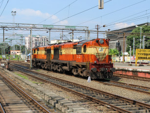 Картинка техника локомотивы рельсы локомотив