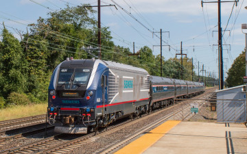 Картинка техника поезда локомотив рельсы состав