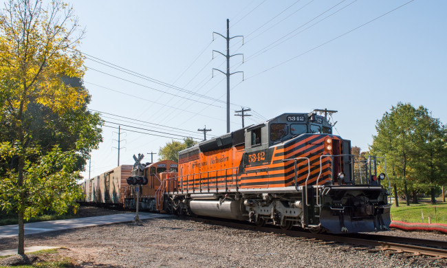 Обои картинки фото техника, поезда, состав, локомотив, рельсы