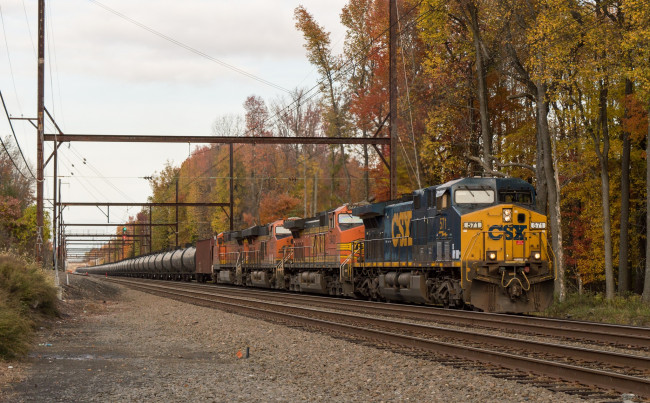 Обои картинки фото техника, поезда, состав, локомотив, рельсы