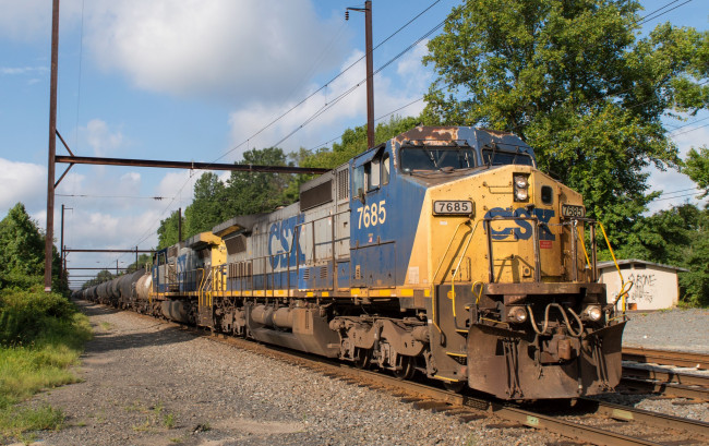 Обои картинки фото техника, поезда, состав, локомотив, рельсы